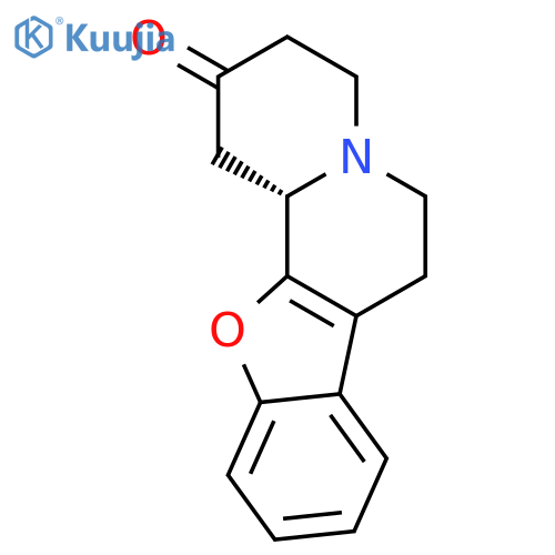2H-Benzofuro[2,3-a]quinolizin-2-one, 1,3,4,6,7,12b-hexahydro-, (12bS)- structure