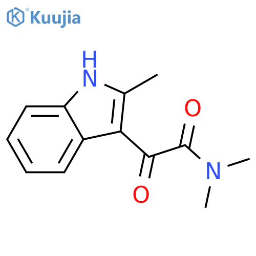 1H-Indole-3-acetamide,N,N,2-trimethyl-a-oxo- structure