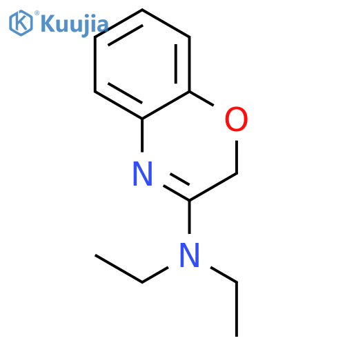2H-1,4-Benzoxazin-3-amine, N,N-diethyl- structure
