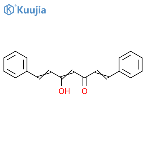 1,4,6-Heptatrien-3-one, 5-hydroxy-1,7-diphenyl- structure