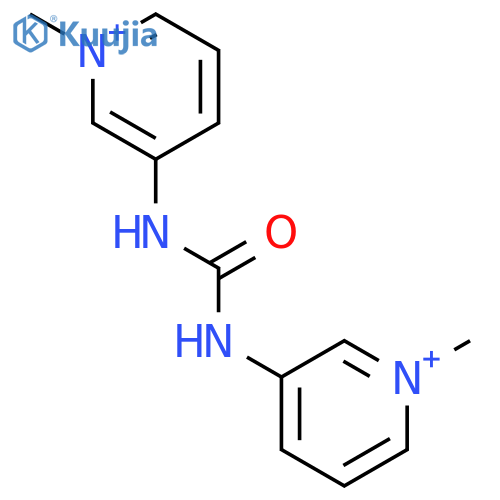 Pyridinium, 3,3'-(carbonyldiimino)bis[1-methyl- structure