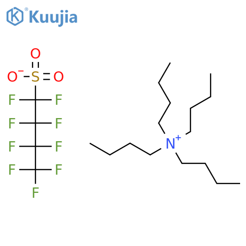 PERFLUOROBUTANESULFONIC ACID TETRABUTYLAMMONIUM SALT structure