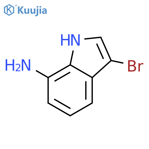 3-bromo-1H-Indol-7-amine structure