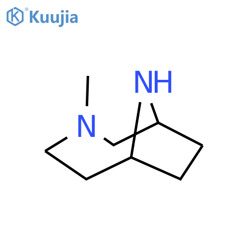 3-methyl-3,9-diazabicyclo4.2.1nonane structure