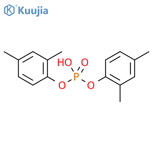 Bis(2,4-dimethylphenyl) Phosphate structure