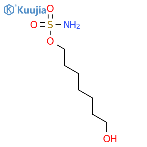 Sulfamic acid,7-hydroxyheptyl ester (9CI) structure