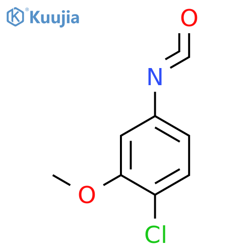 1-chloro-4-isocyanato-2-methoxybenzene structure