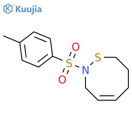 2H-1,2-Thiazocine, 3,6,7,8-tetrahydro-2-[(4-methylphenyl)sulfonyl]-, (Z)- structure