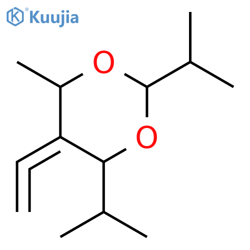 1,3-Dioxane, 5-ethenylidene-4-methyl-2,6-bis(1-methylethyl)- structure