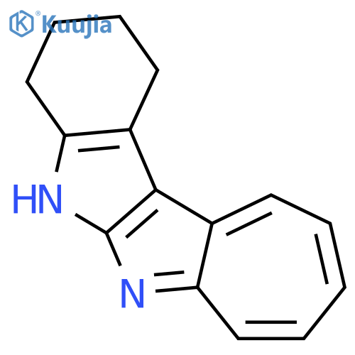 1H-Cyclohepta[4,5]pyrrolo[2,3-b]indole, 2,3,4,5-tetrahydro- structure