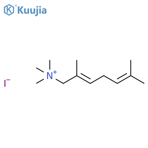 2,5-Heptadien-1-aminium, N,N,N,2,6-pentamethyl-, iodide structure