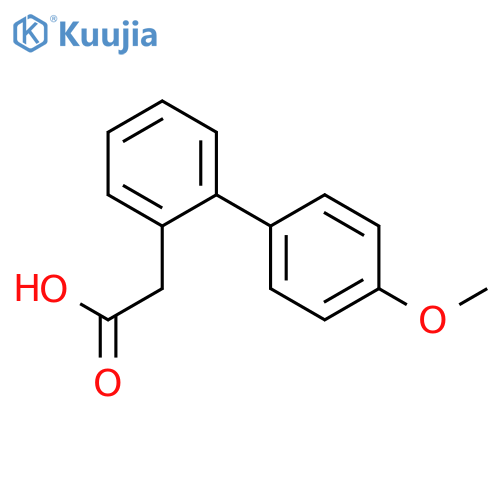 (4'-Methoxy-biphenyl-2-yl)-acetic Acid structure