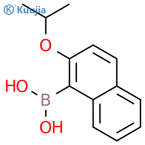 2-(Propan-2-yloxy)naphthalene-1-boronic Acid structure