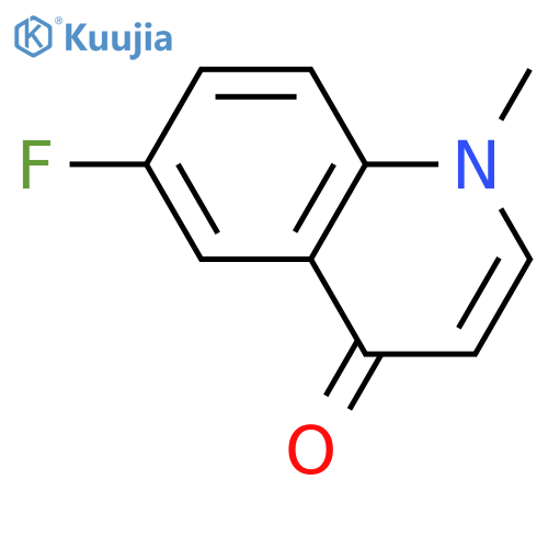6-Fluoro-1-methylquinolin-4(1H)-one structure