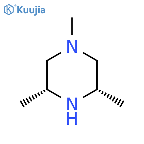 (3R,5S)-1,3,5-trimethylpiperazine structure