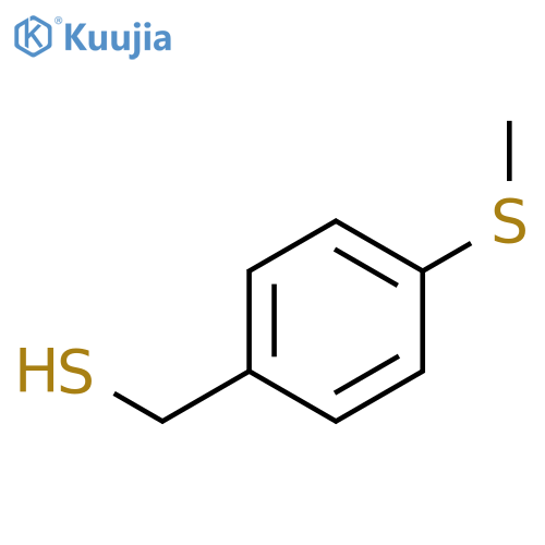 4-(Methylsulfanyl)phenylmethanethiol structure