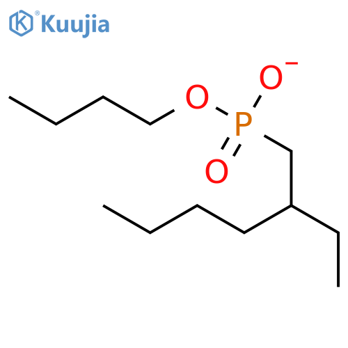 Phosphonic acid, (2-ethylhexyl)-, monobutyl ester structure