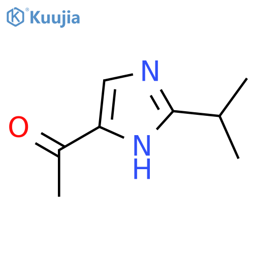 1-[2-(1-methylethyl)-1H-imidazol-5-yl]-Ethanone structure