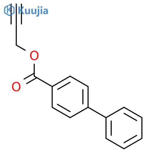 [1,1'-Biphenyl]-4-carboxylic acid, 2-propynyl ester structure