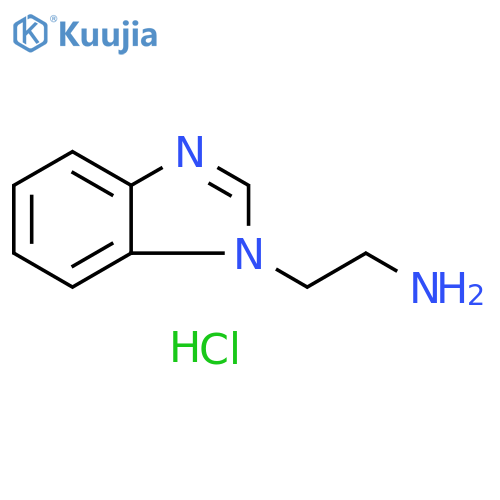 1-(2-Aminoethyl)-1H-benzimidazole Hydrochloride structure