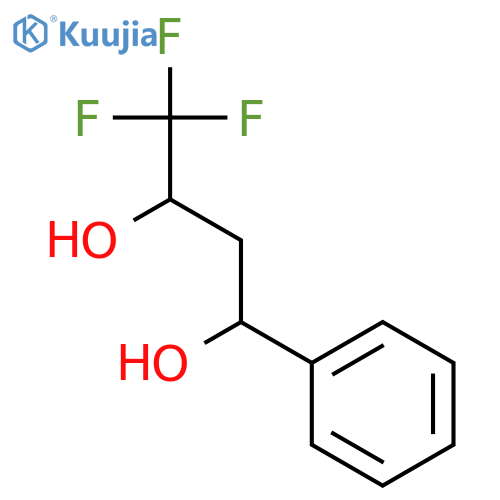 1,3-Butanediol,4,4,4-trifluoro-1-phenyl-, [R-(R*,S*)]- (9CI) structure