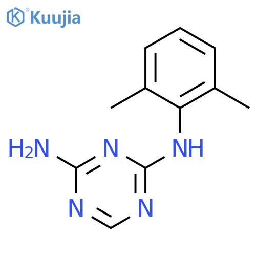 1,3,5-Triazine-2,4-diamine, N-(2,6-dimethylphenyl)- structure