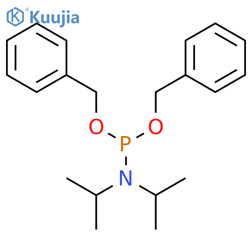 Dibenzyl N,N-diisopropylphosphoramidite structure
