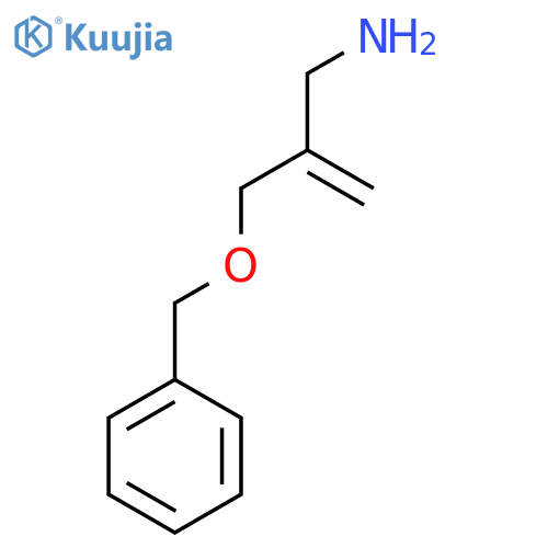 2-(Phenylmethoxymethyl)prop-2-en-1-amine structure