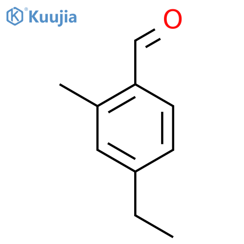 4-ethyl-2-methylbenzaldehyde structure