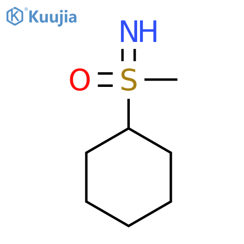 cyclohexyl(imino)methyl-λ?-sulfanone structure