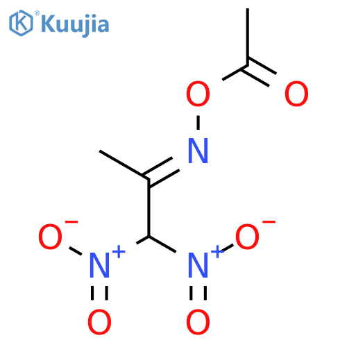 2-Propanone, 1,1-dinitro-, O-acetyloxime structure