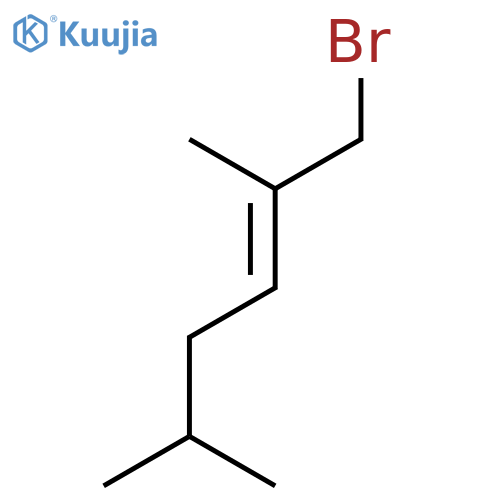 2-Hexene, 1-bromo-2,5-dimethyl- structure
