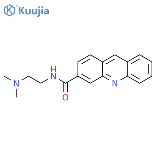 3-Acridinecarboxamide,N-[2-(dimethylamino)ethyl]- structure