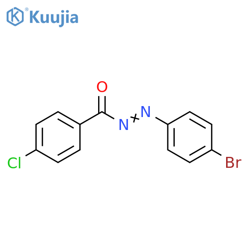 Methanone, [2-(4-bromophenyl)diazenyl](4-chlorophenyl)- structure