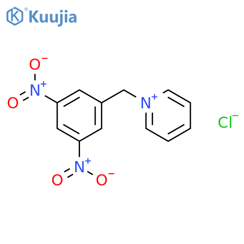 Pyridinium, 1-[(3,5-dinitrophenyl)methyl]-, chloride structure