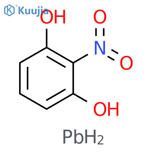 1,3-Benzenediol, 2-nitro-, lead(2+) salt (1:1) structure