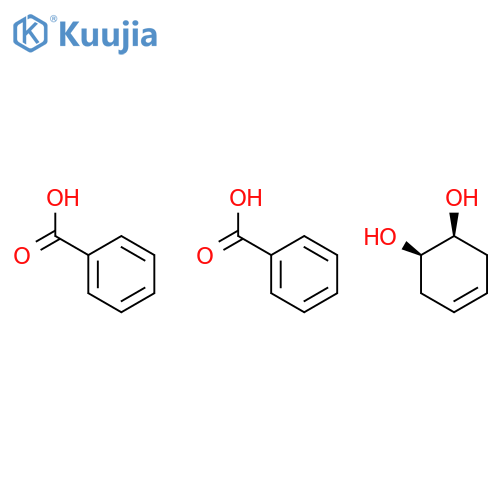 4-Cyclohexene-1,2-diol, dibenzoate, cis- structure
