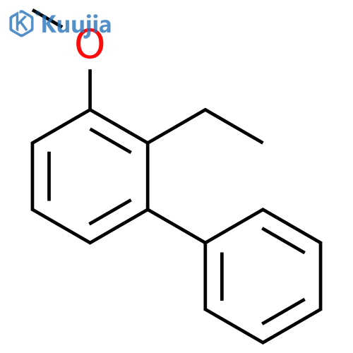1,1'-Biphenyl, 2-ethyl-3-methoxy- structure