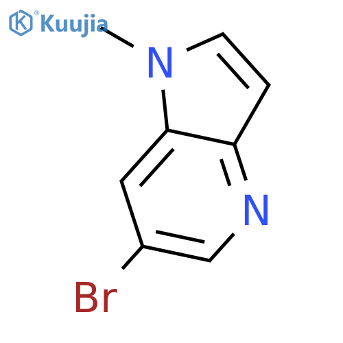 6-Bromo-1-methyl-1H-pyrrolo[3,2-b]pyridine structure