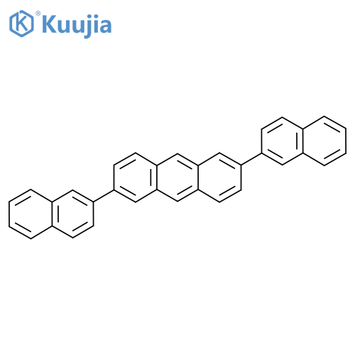 2,6-Di(naphthalen-2-yl)anthracene structure
