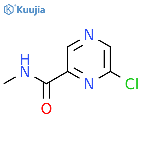 6-Chloro-N-methylpyrazine-2-carboxamide structure