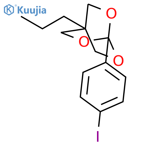 1-(4-iodophenyl)-4-propyl-2,6,7-trioxabicyclo[2.2.2]octane structure