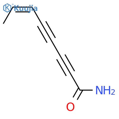 6-Octene-2,4-diynoic acid; (E)-form, Amide structure