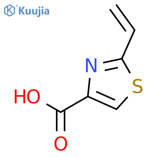 2-ethenyl-1,3-thiazole-4-carboxylic Acid structure