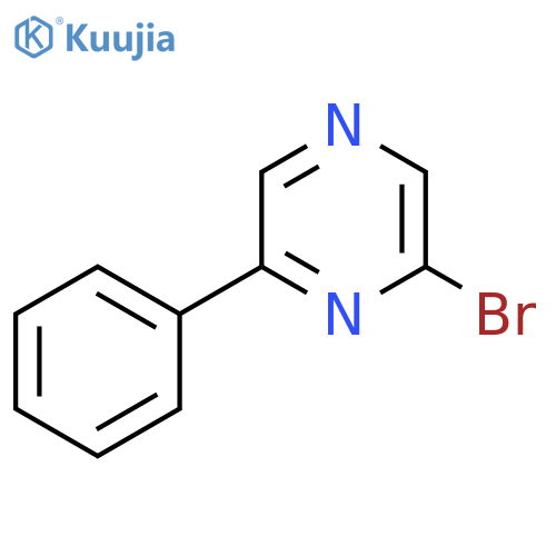 2-Bromo-6-phenylpyrazine structure
