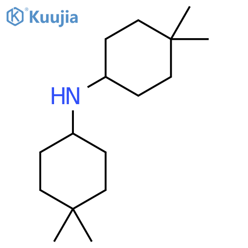 N-(4,4-dimethylcyclohexyl)-4,4-dimethylcyclohexan-1-amine structure