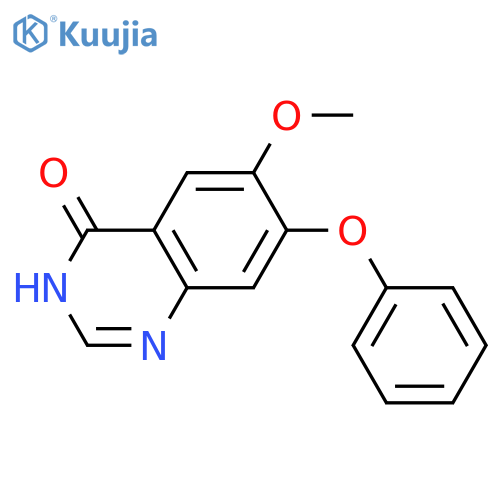 4(3H)-Quinazolinone,6-methoxy-7-phenoxy- structure