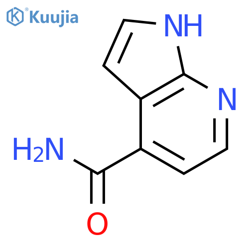 1H-Pyrrolo2,3-bpyridine-4-carboxamide structure