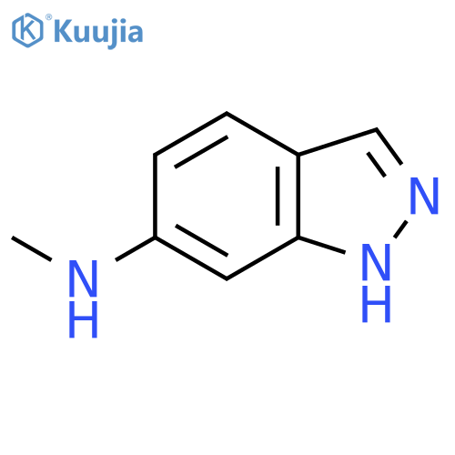 (1H-Indazol-6-yl)-methyl-amine structure