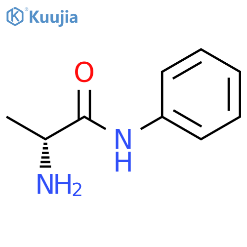 (2R)-2-amino-N-phenylpropanamide structure